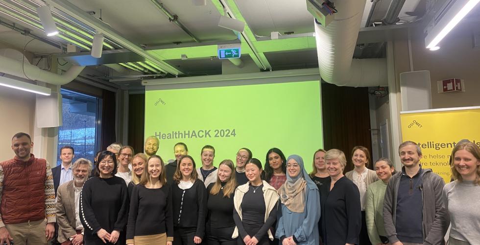 gruppebilde av healthack 2024