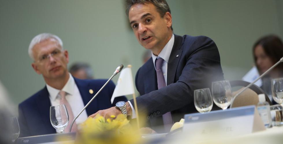 Hellas statsminister Kyriakos Mitsotakis