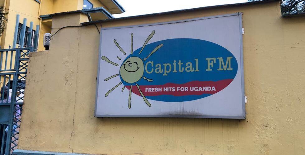 Capital FMs kontorer i Kampala, Uganda