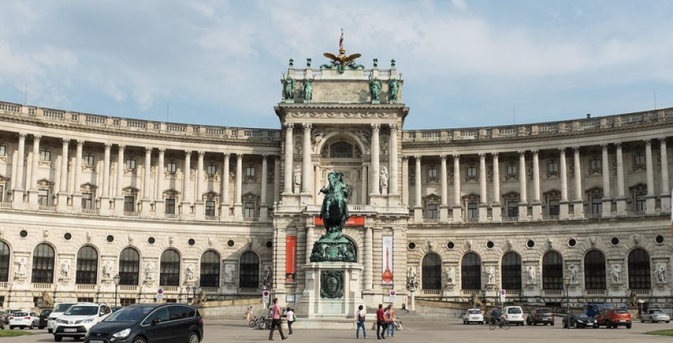 Det østerrikske nasjonalbiblioteket i Wien