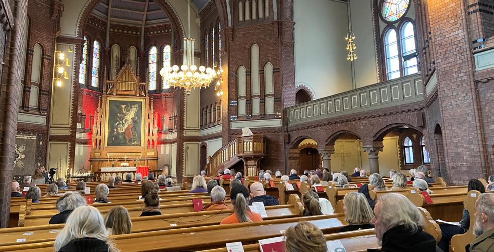 Publikum i kirke 