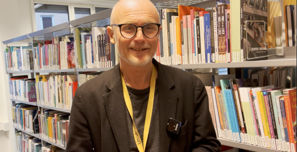 Biblioteksdirektør ved OsloMet, Lars Egeland 