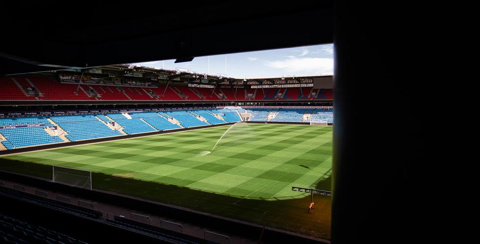 Ullevaal stadion uten publikum