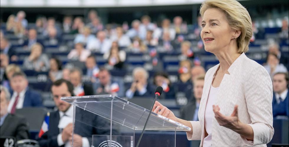 EU-kommisjonens president Ursula von der Leyen, sier at de ikke vil ha russisk gass.